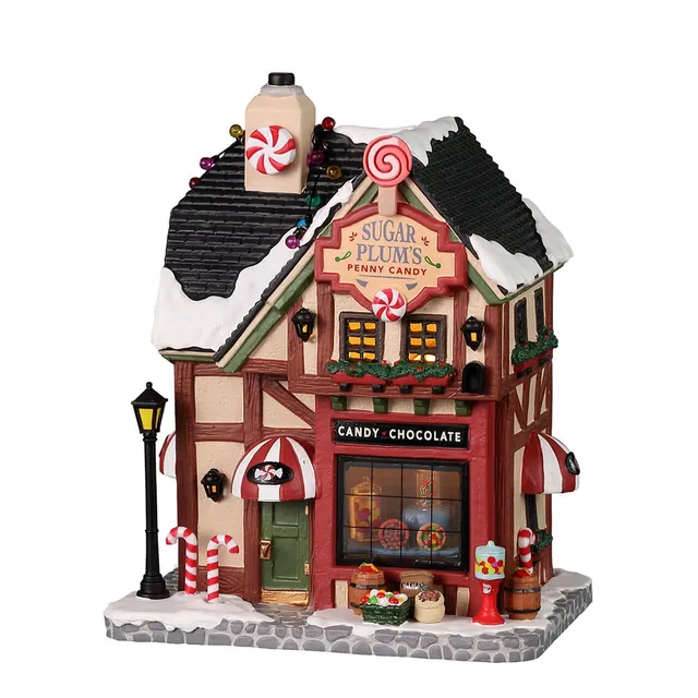lemax-sugar-plum-s-penny-candy-confiserie-lumineuse-caddington image 1