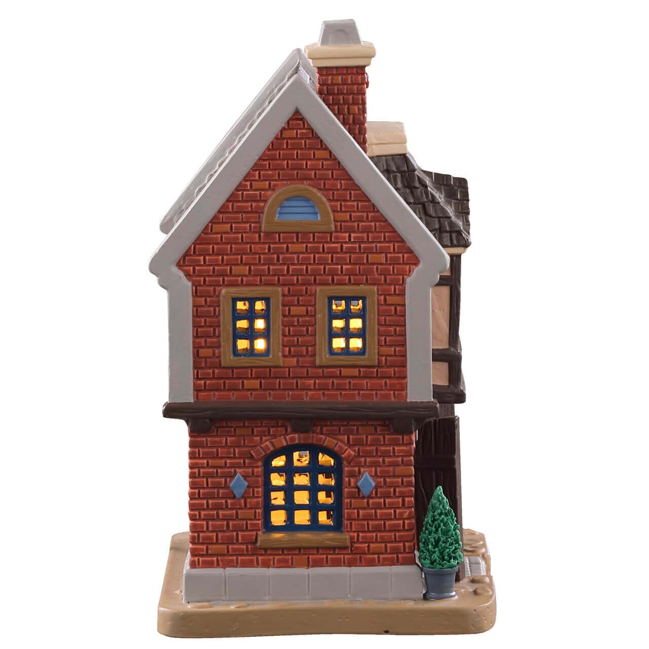 lemax-ainsworth-coach-house-maison-miniature-lumineuse-village-de-no-l image 2