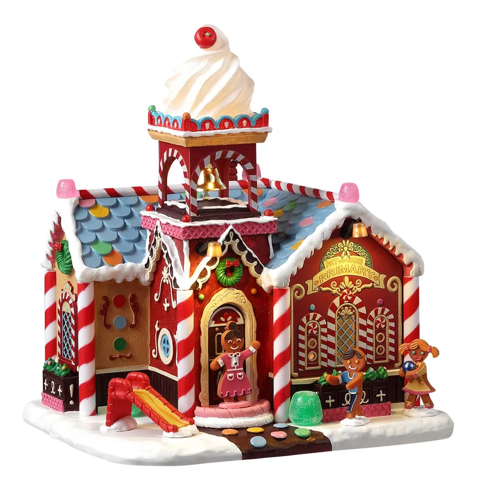 lemax-pat-a-cake-primary-cole-miniature-gourmande-lumineuse-sugar-n-spice image 1