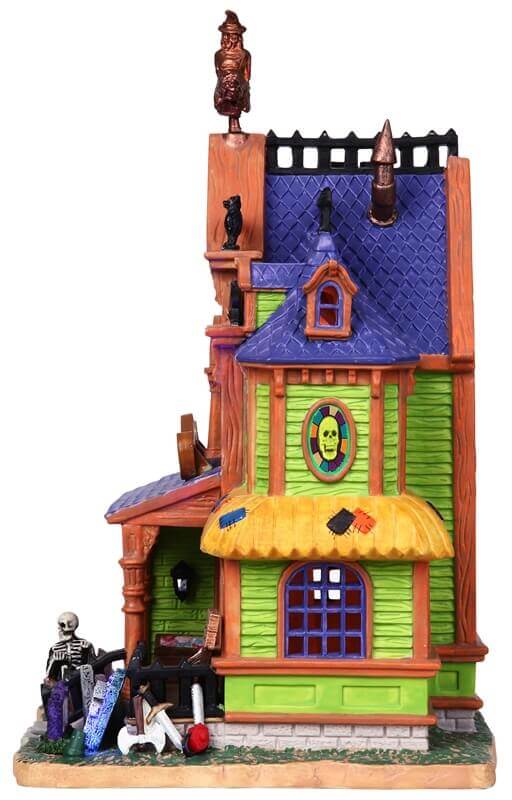 lemax-agatha-s-costume-crypt-village-miniature-lumineux-spooky-town image 2