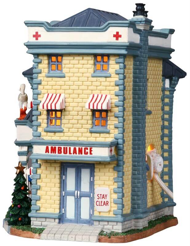 lemax-smith-memorial-hospital-b-timent-de-village-miniature-lumineux image 2
