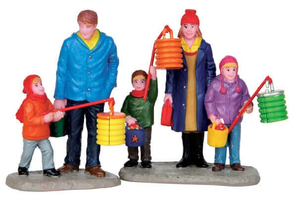 lemax-st-marten-s-day-frolic-set-de-2-figurines-village image 1