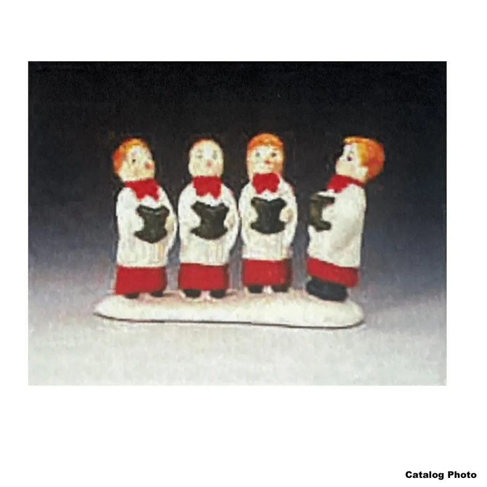 lemax-carollers-chanteurs-de-no-l-figurines-miniatures image 1