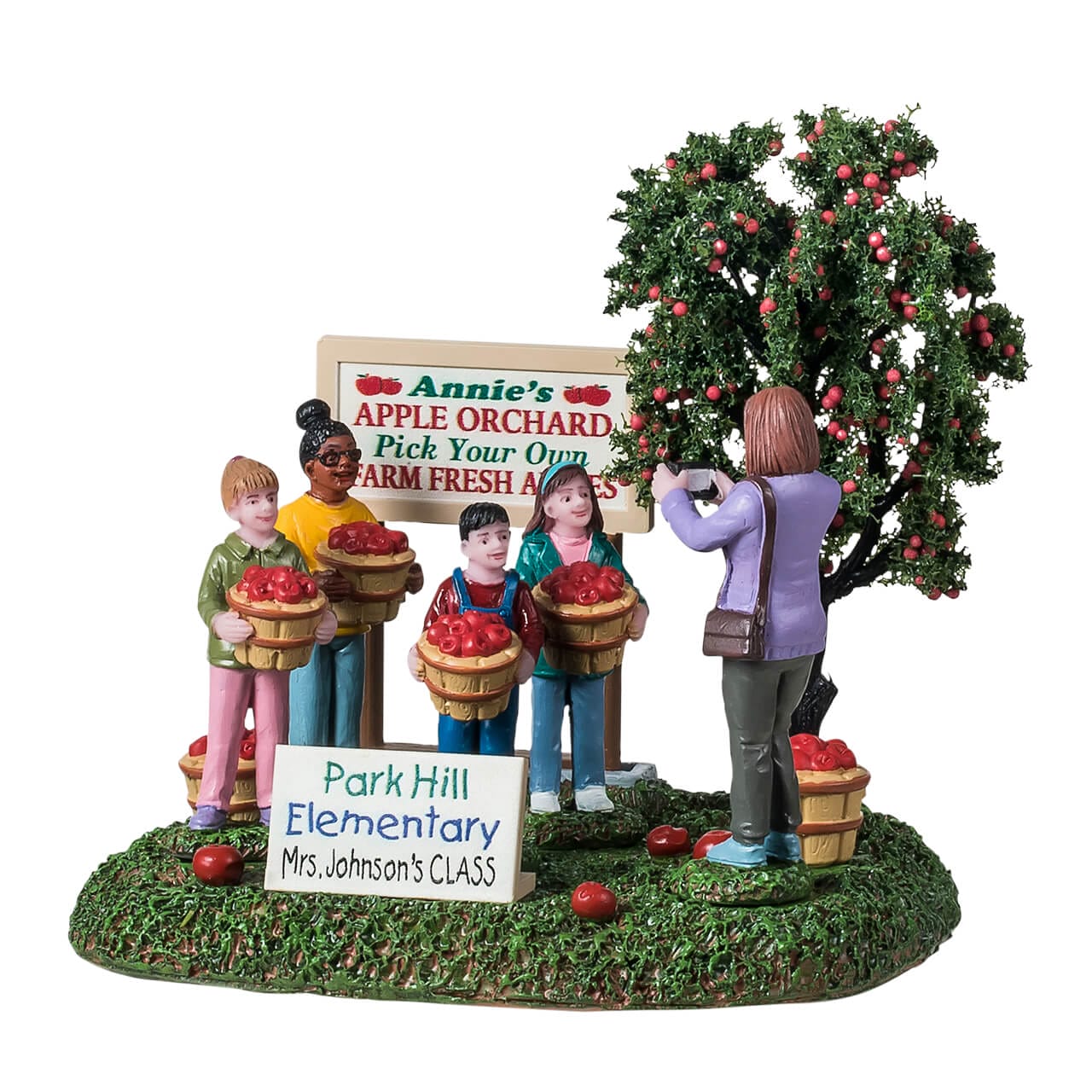 lemax-autumn-field-trip-figurine-harvest-crossing image 1