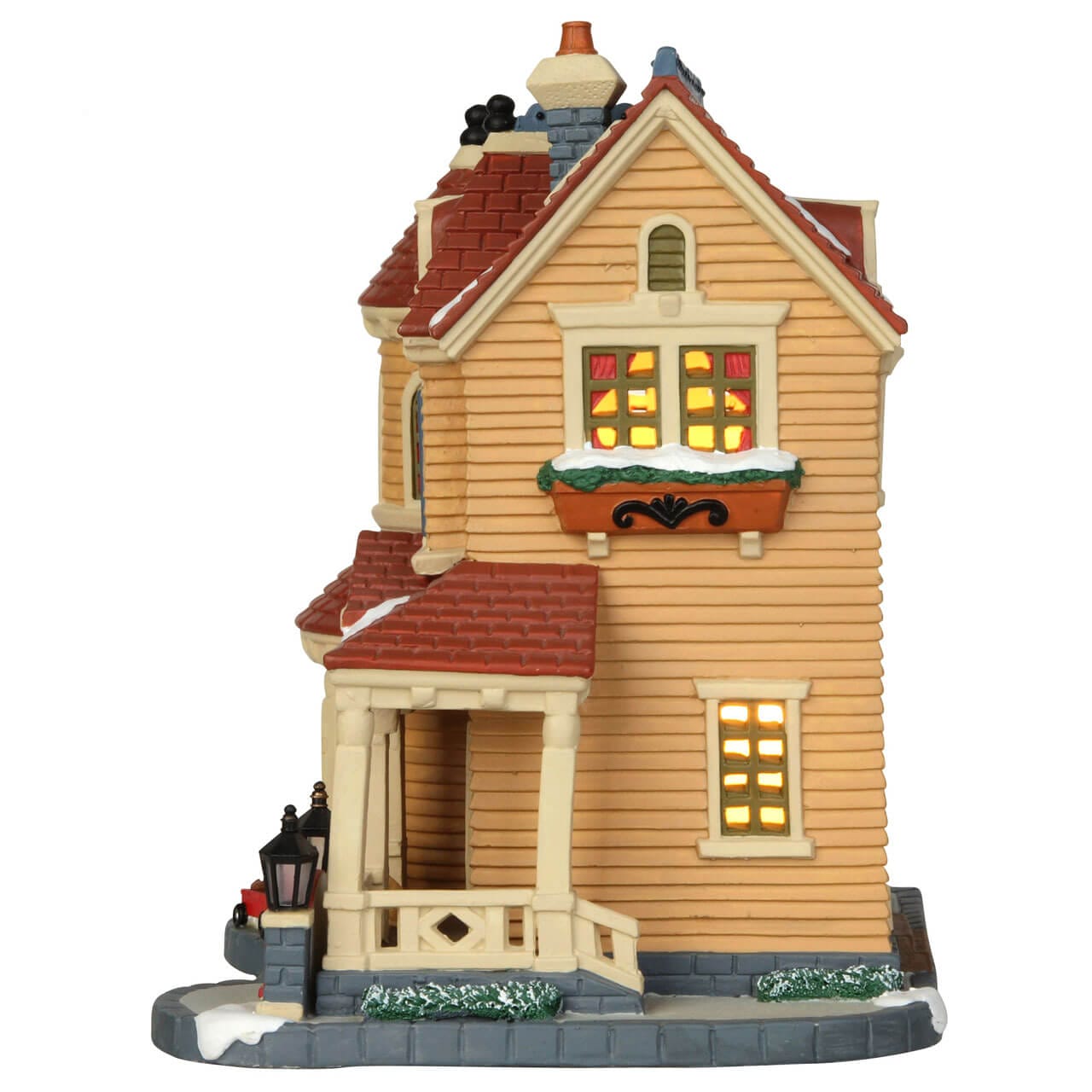 lemax-harvest-crossing-lamplighter-inn-maison-lumineuse image 3
