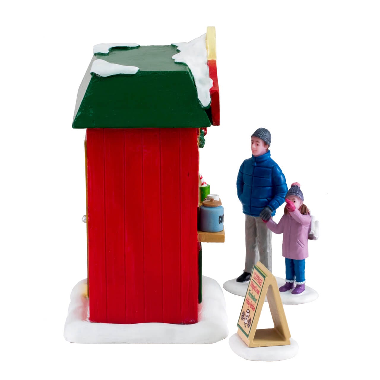 lemax-cocoa-corner-hutte-miniature-chocolat-chaud image 2