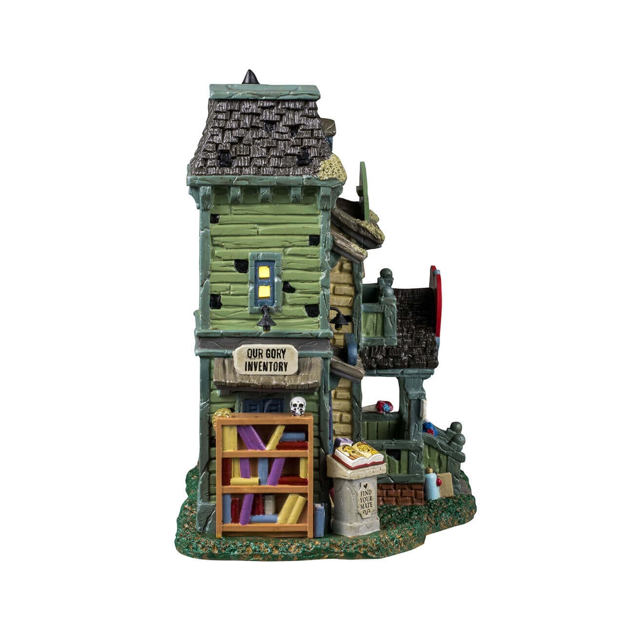 lemax-haunted-attraction-b-timent-lumineux-spooky-town image 2