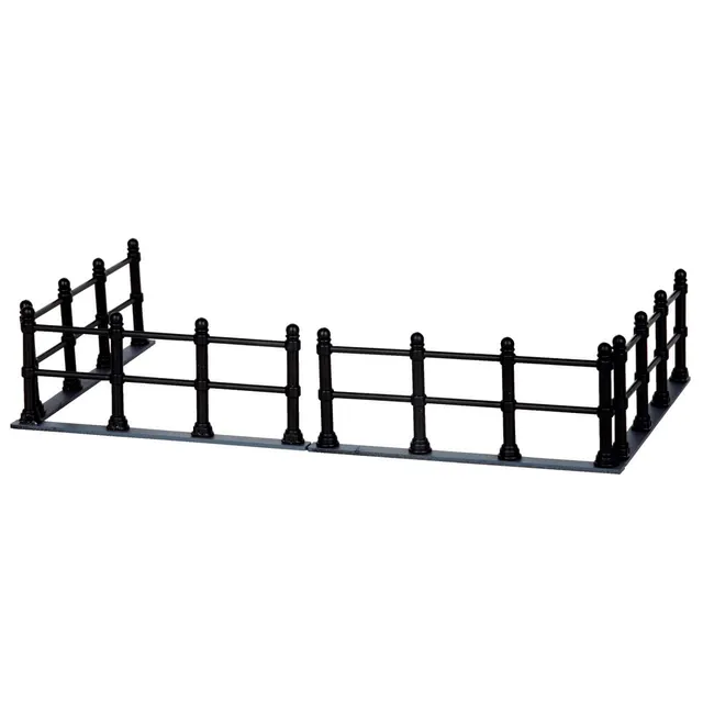 lemax-canal-fence-set-of-4-lot-de-4-cl-tures-caddington image 1