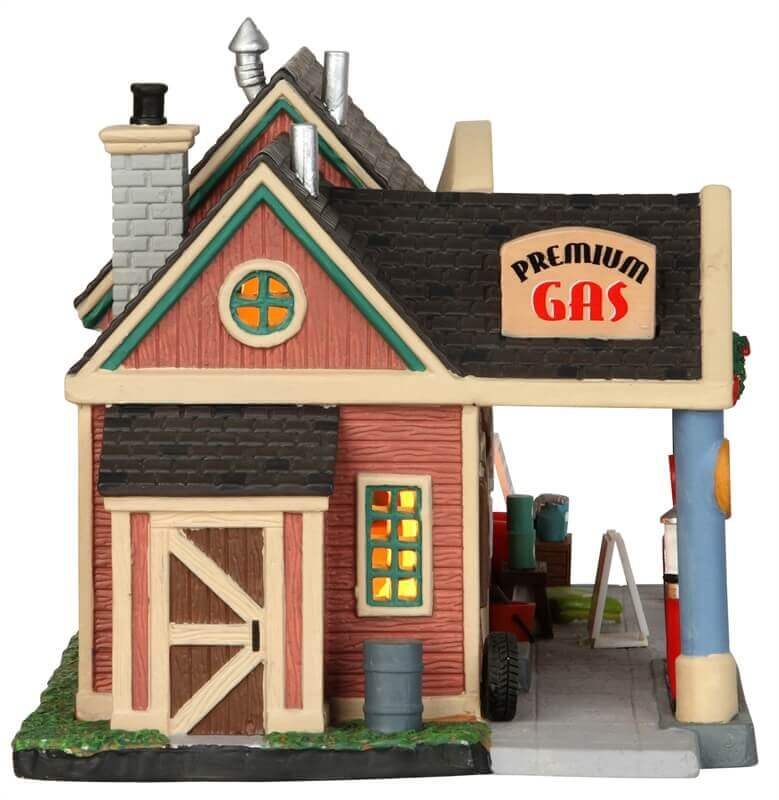 lemax-lou-s-garage-b-timent-miniature-lumineux image 2