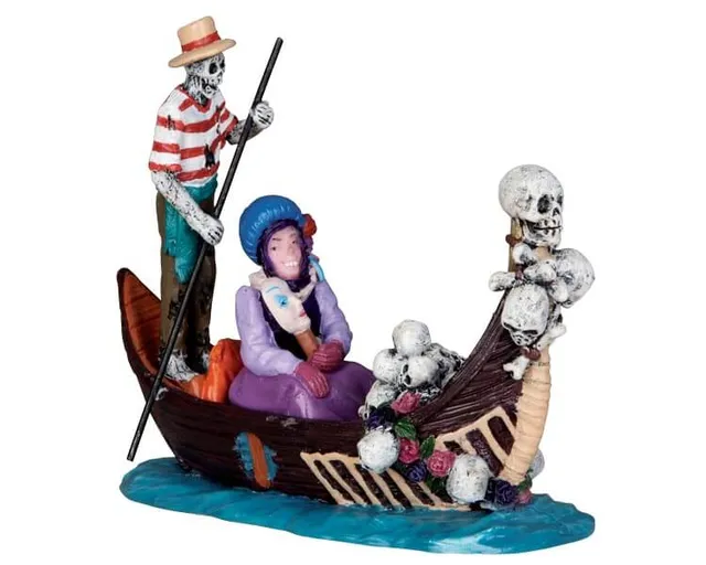lemax-gondola-spooky-town-t-l-cabine-miniature image 1