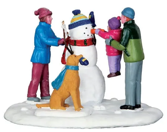 lemax-her-first-snowman-figurine-miniature-premier-bonhomme-de-neige image 1
