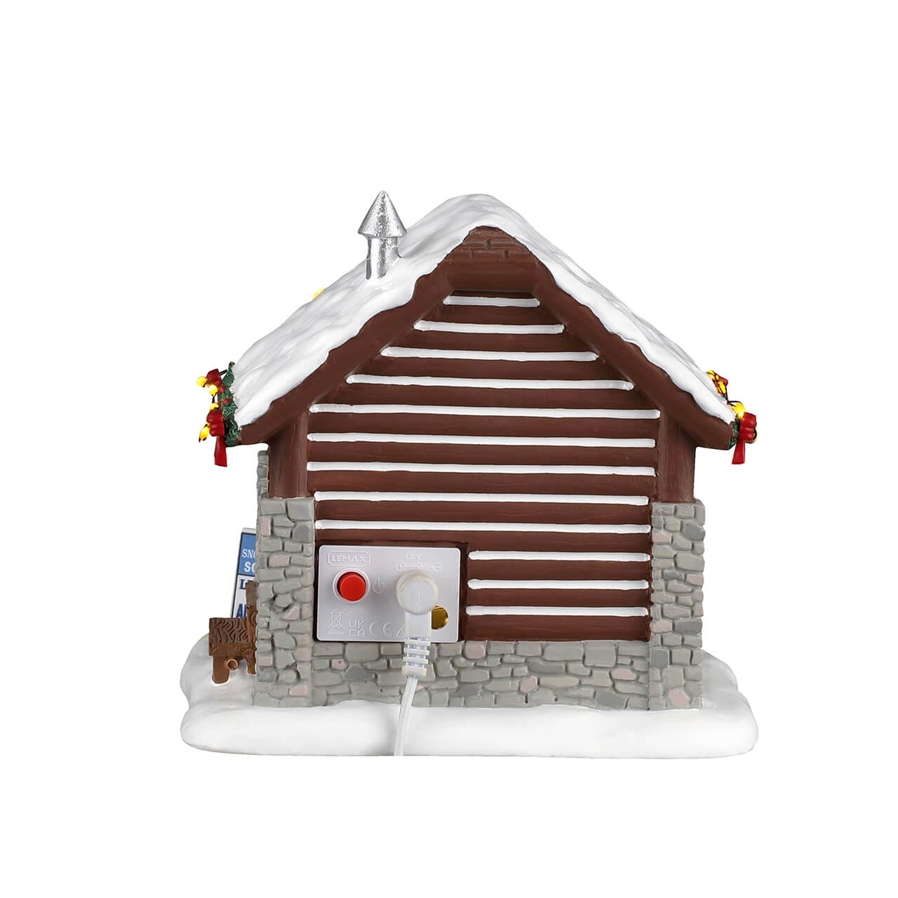 lemax-vail-village-ski-snowboard-school-chalet-cole-de-ski-lumineux image 4