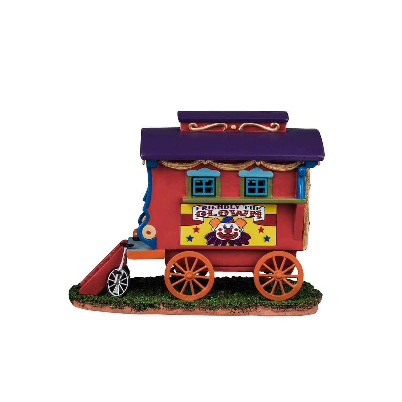 lemax-friendly-the-clown-caravan-caravane-miniature-cirque-carnaval image 4