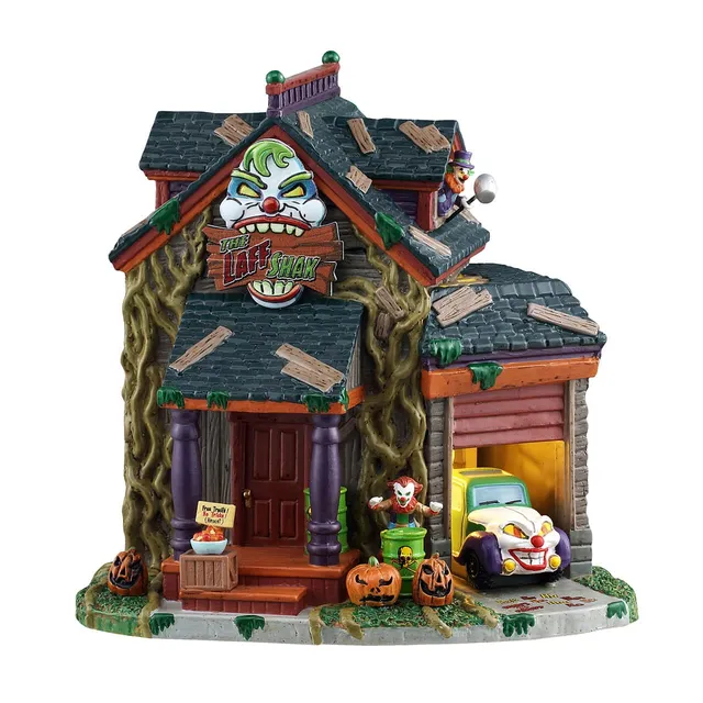 lemax-the-laff-shak-maison-hant-e-funhouse-lumineuse-spooky-town image 1