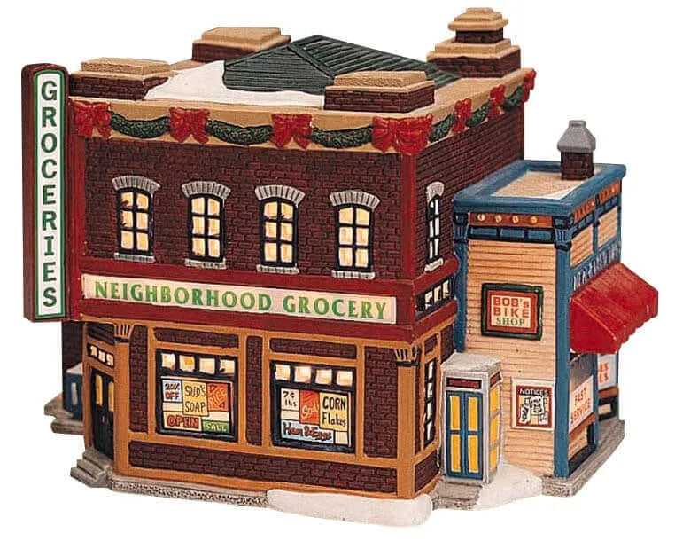 lemax-mom-pop-s-neighborhood-grocery-picerie-lumineuse-village image 1