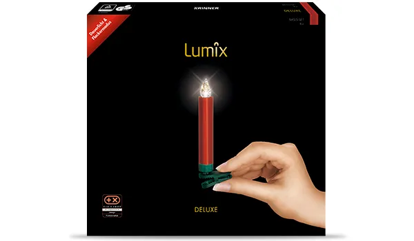 krinner-lumix-deluxe-rouge-basis-ersatzkerzenset-10-bougies-led-t-l-commande image 1
