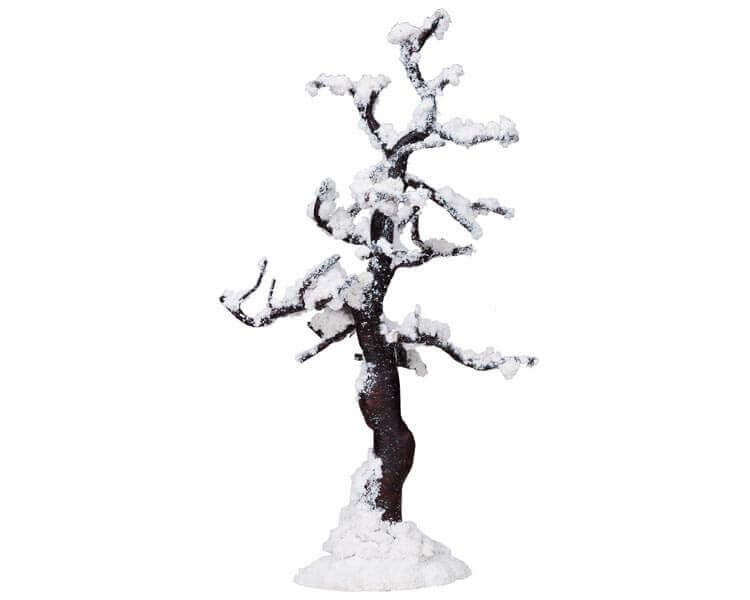 lemax-snowy-alamo-tree-large-grand-sapin-enneig-stable image 1