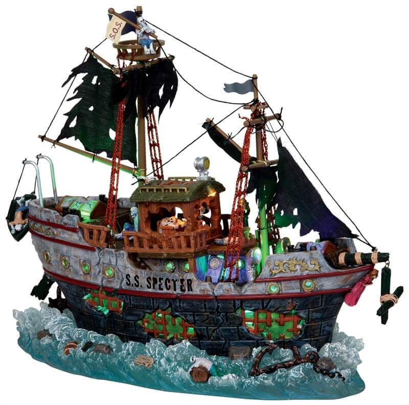 lemax-s-s-specter-bateau-fant-me-anim-lumineux-spooky-town image 2