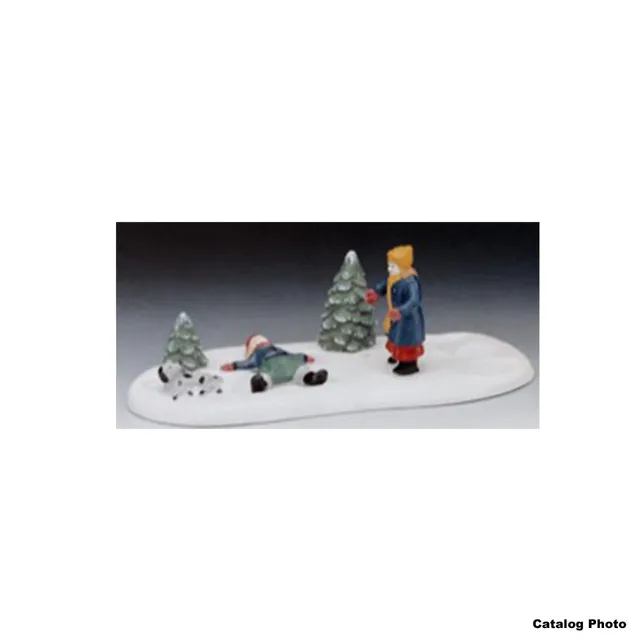 lemax-snow-angels-figurines-anges-des-neiges-pour-village image 1
