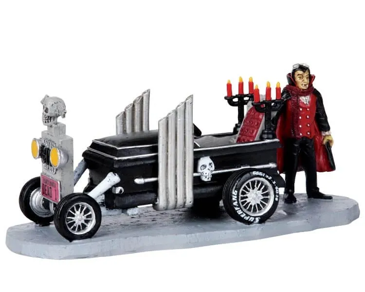 lemax-vampire-hotrod-voiture-miniature-spooky-town image 1