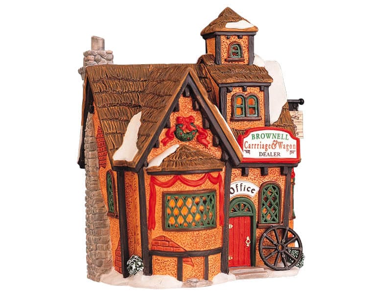 lemax-carriage-and-wagon-dealer-commerce-cal-ches-miniature image 1