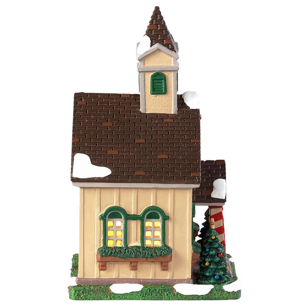 lemax-wayside-church-glise-miniature-lumineuse-caddington-village-de-no-l image 3