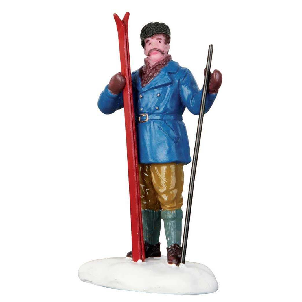 lemax-alpine-skiier-figurine-skieur-miniature-d-hiver image 1