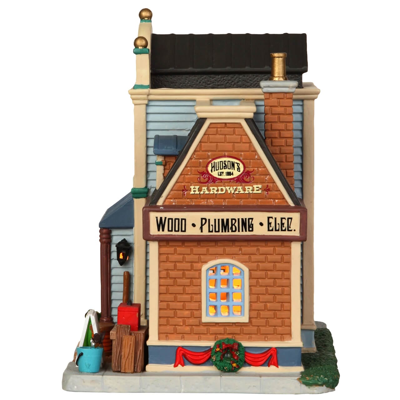 lemax-hudson-s-hardware-b-timent-miniature-lumineux image 3