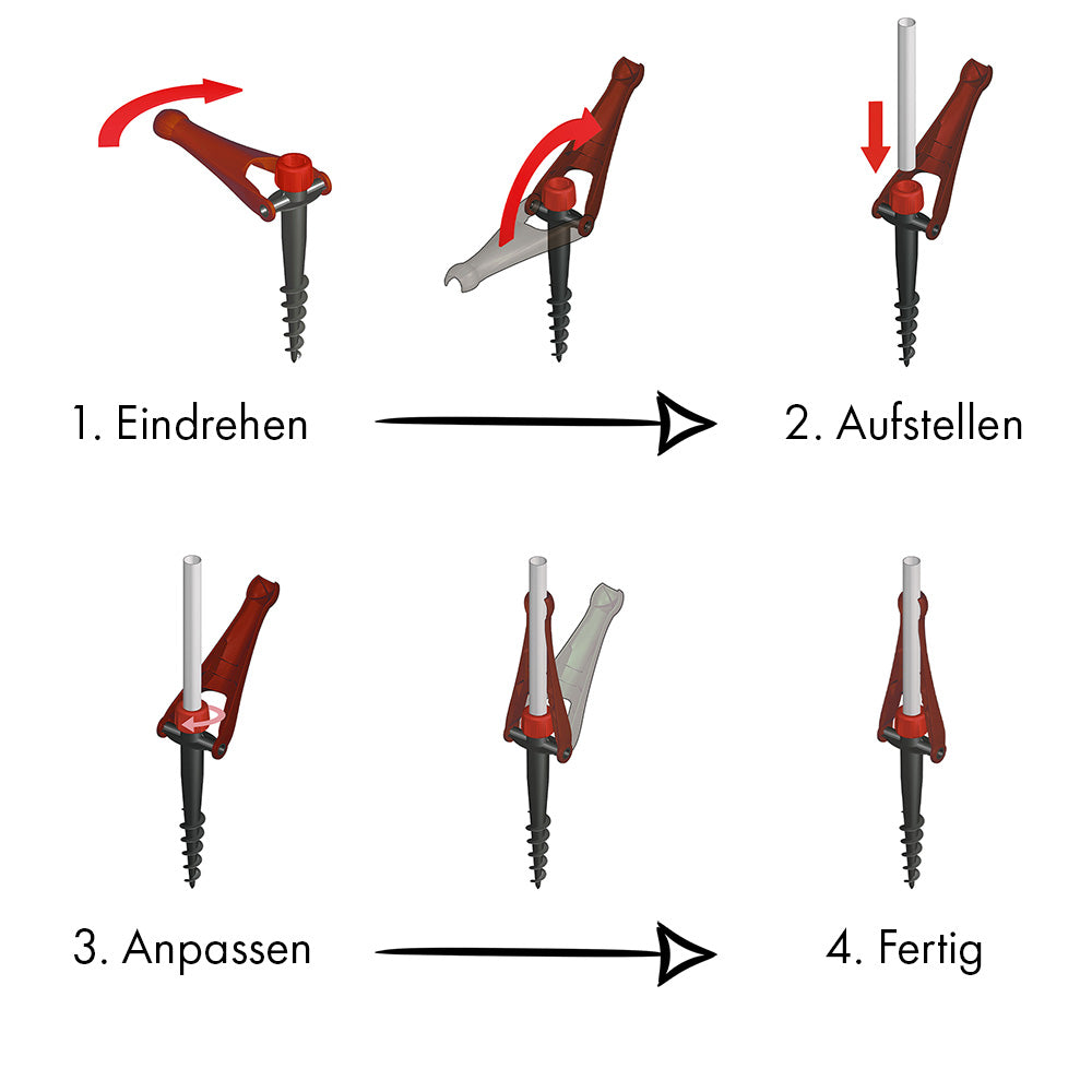 krinner-vario-drill-rouge-support-h-lice-pour-parasol-et-sapin image 6