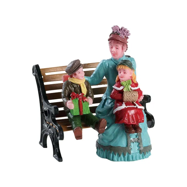 lemax-sitting-together-caddington-figurine-couple image 1