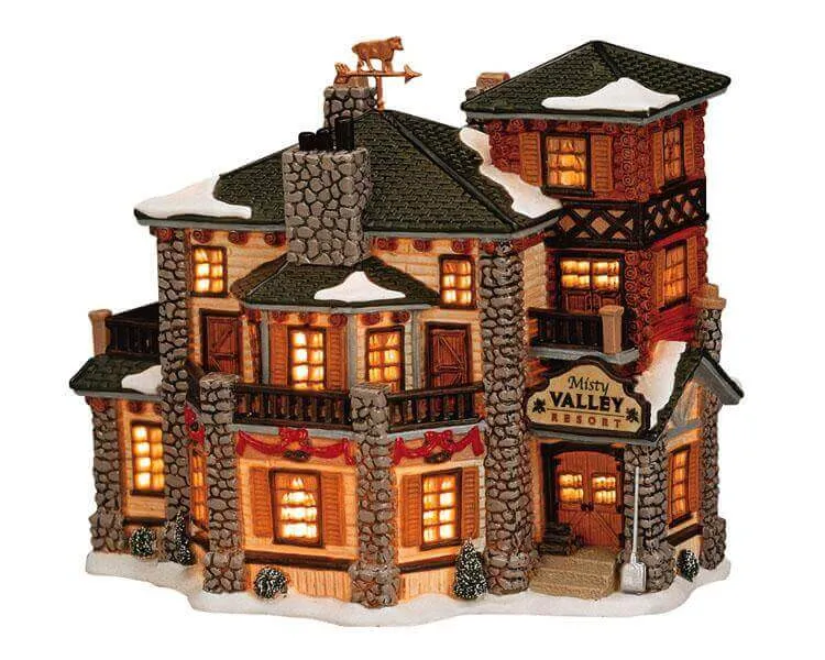lemax-misty-valley-resort-grand-b-timent-lumineux-station-resort image 1