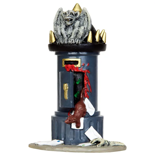 lemax-spookytown-post-b-timent-miniature-spooky-town image 1