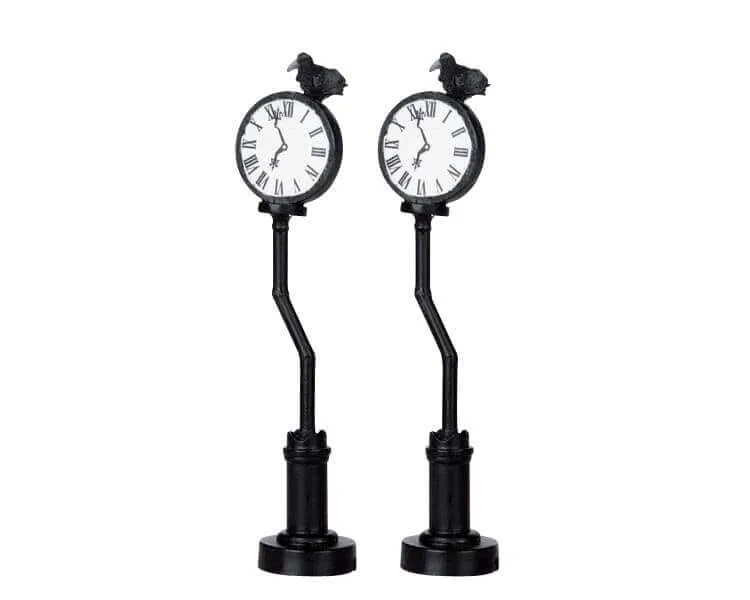 lemax-creepy-clock-d-cor-spooky-town image 1