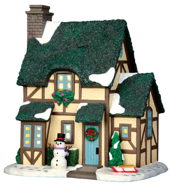 lemax-winter-chalet-chalet-lumineux-village-de-no-l image 1