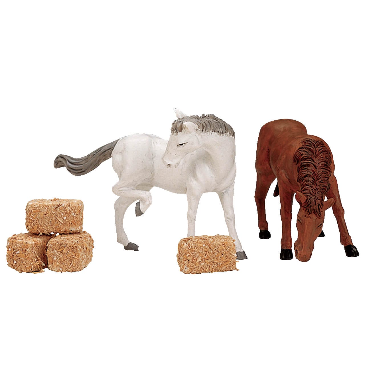 lemax-feed-for-the-horses-set-of-6-accessoires-harvest-crossing image 1