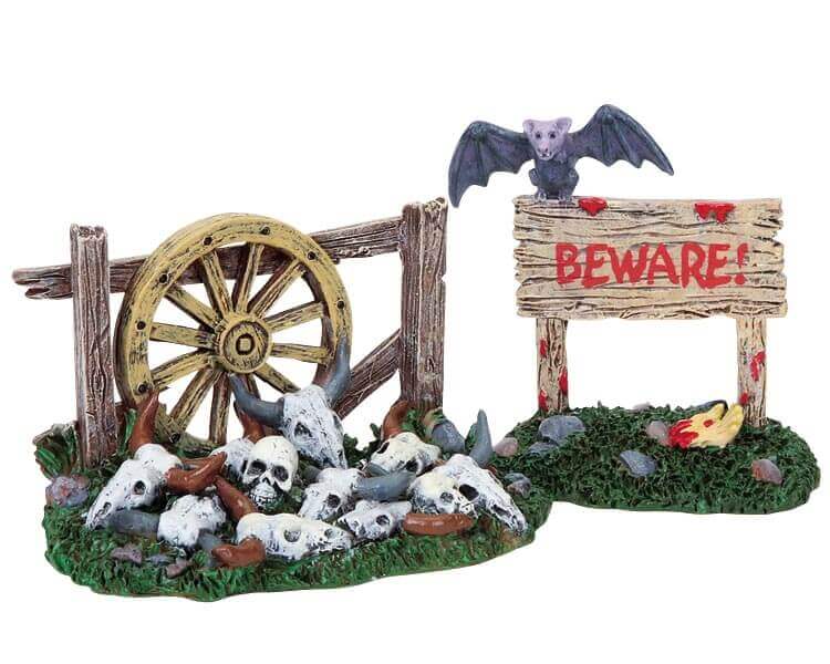 lemax-end-of-the-trail-figurine-miniature-spooky-town-halloween image 1