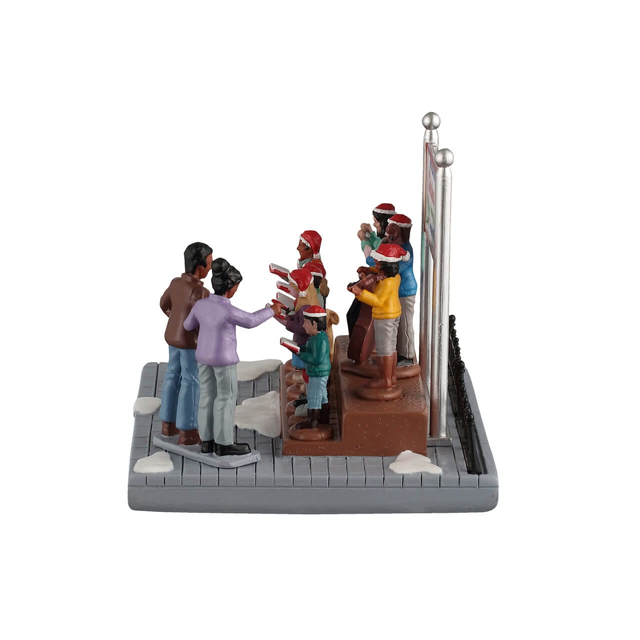 lemax-school-christmas-concert-village-miniature-de-no-l-anim image 3