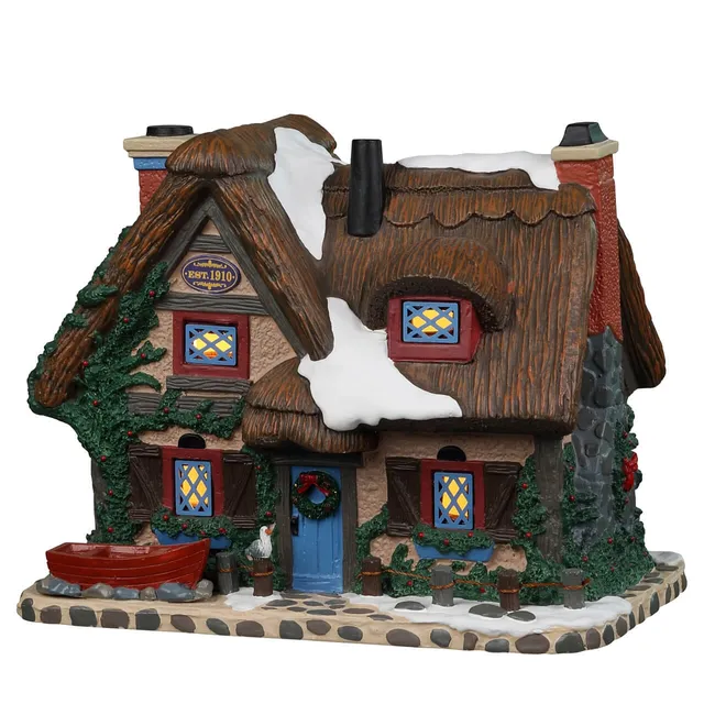 lemax-english-seaside-cottage-maison-miniature-bord-de-mer-caddington image 1