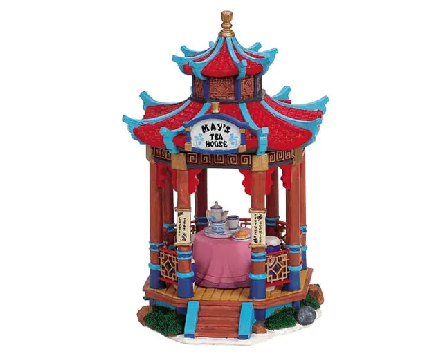 lemax-may-s-tea-house-maison-salon-de-th-village-miniature image 1