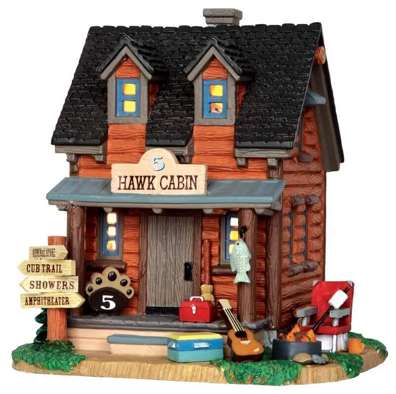 lemax-5-hawk-cabin-chalet-montagne-lumineux-enneig image 1