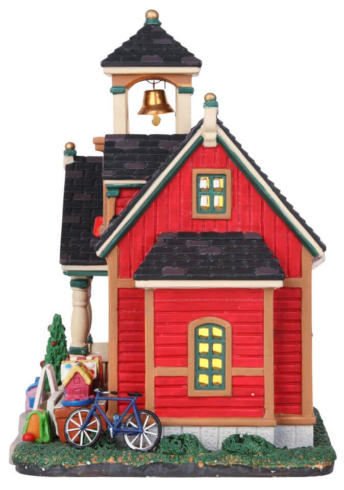 lemax-school-gingerbread-fest-village-de-no-l-miniature-lumineux image 2