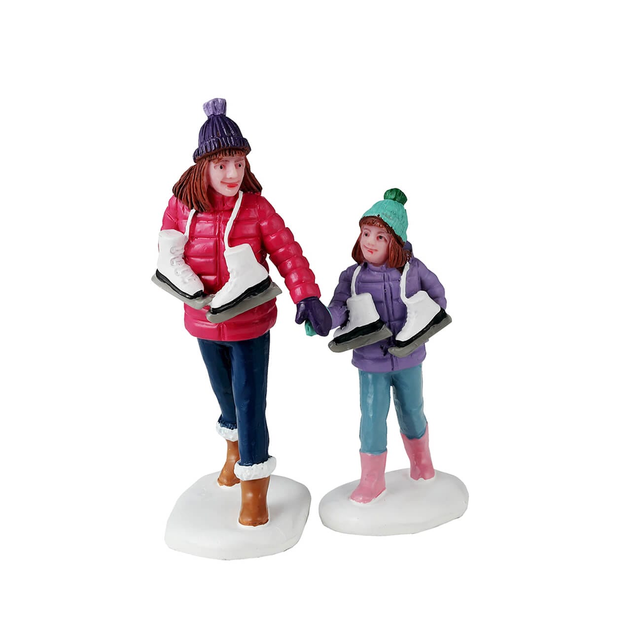lemax-skating-sisters-figurines-patineuses-vail-village image 1