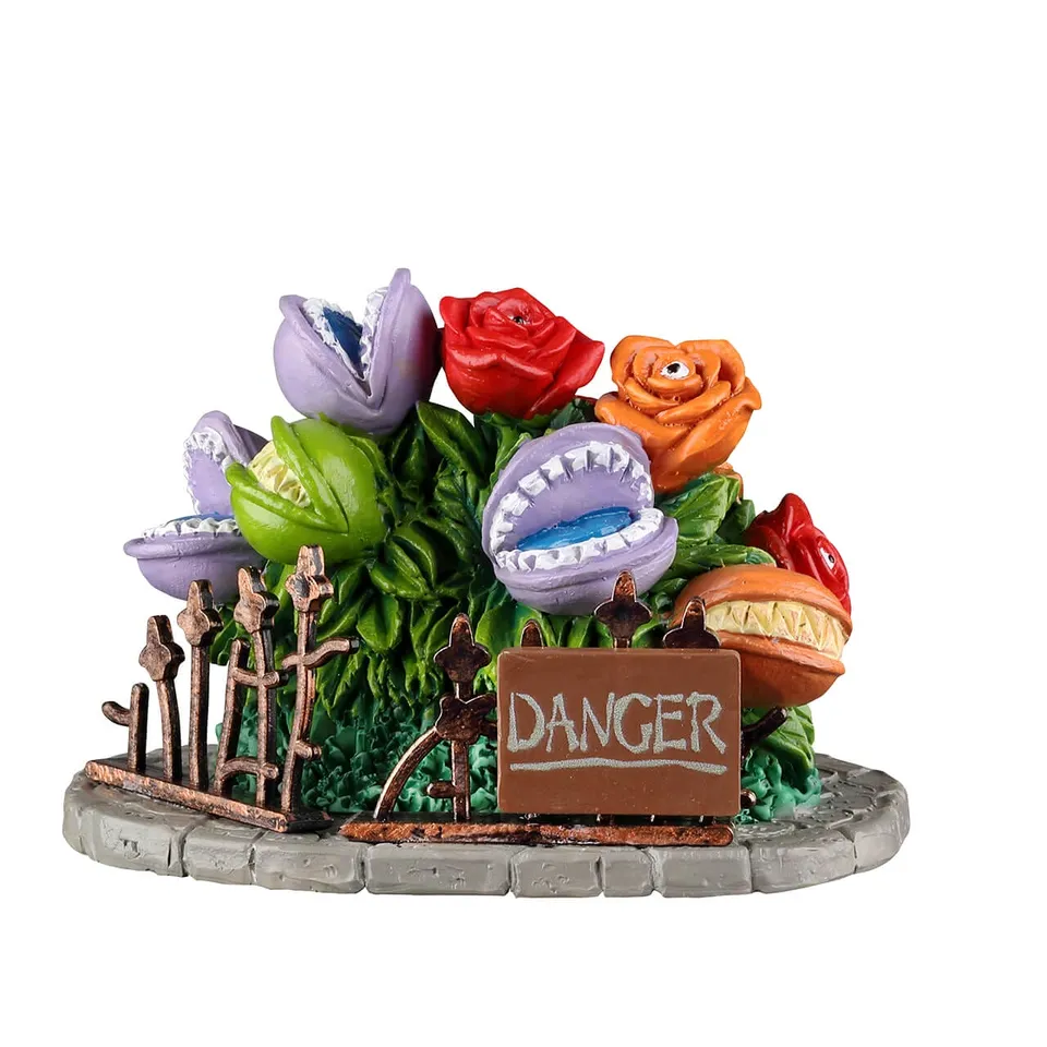 lemax-fearsome-flowers-fleurs-carnivores-spooky-town image 1