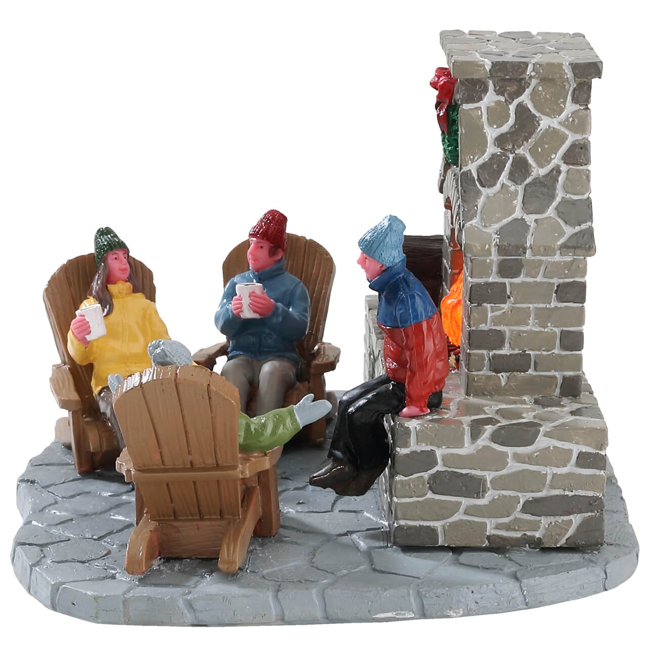 lemax-outdoor-fireplace-chemin-e-ext-rieure-miniature image 3