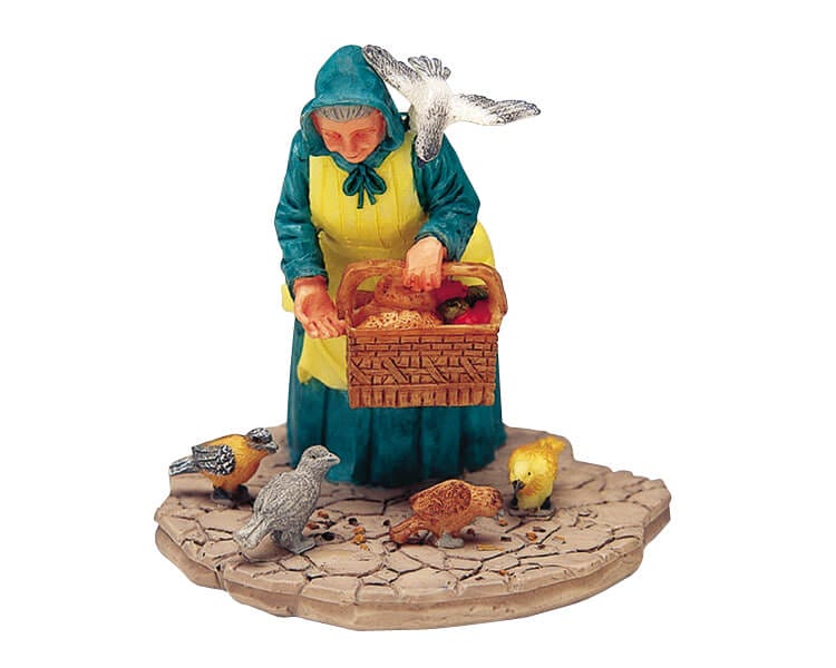 lemax-feed-the-birds-figurine-village-miniature-hiver image 2