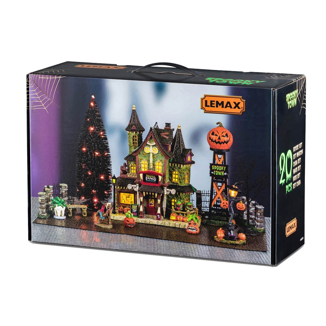 lemax-frightful-fangs-dentistry-set-set-complet-dentisterie-hant-e-spooky-town image 2