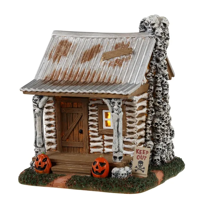 lemax-skeleton-cottage-maison-hant-e-miniature-spooky-town image 1