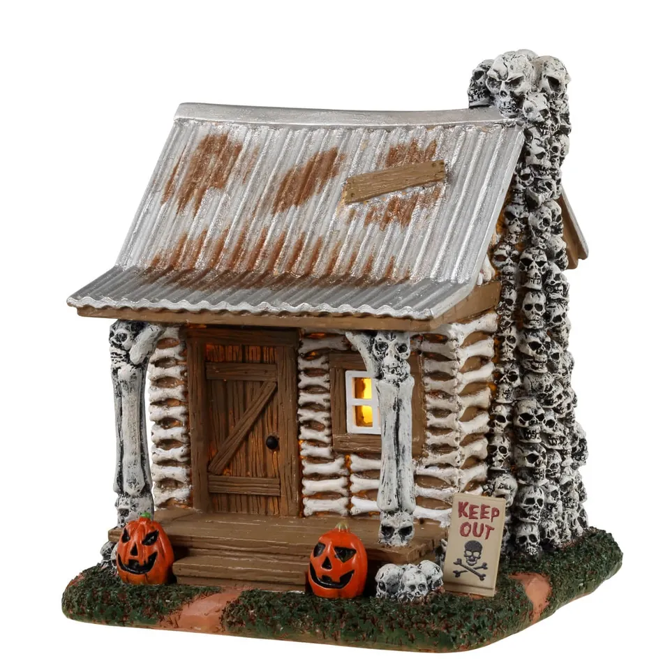 lemax-skeleton-cottage-maison-hant-e-miniature-spooky-town image 1