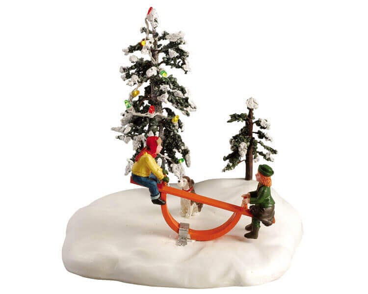 lemax-see-saw-fun-figurine-balan-oire-enfants-village-de-no-l image 2