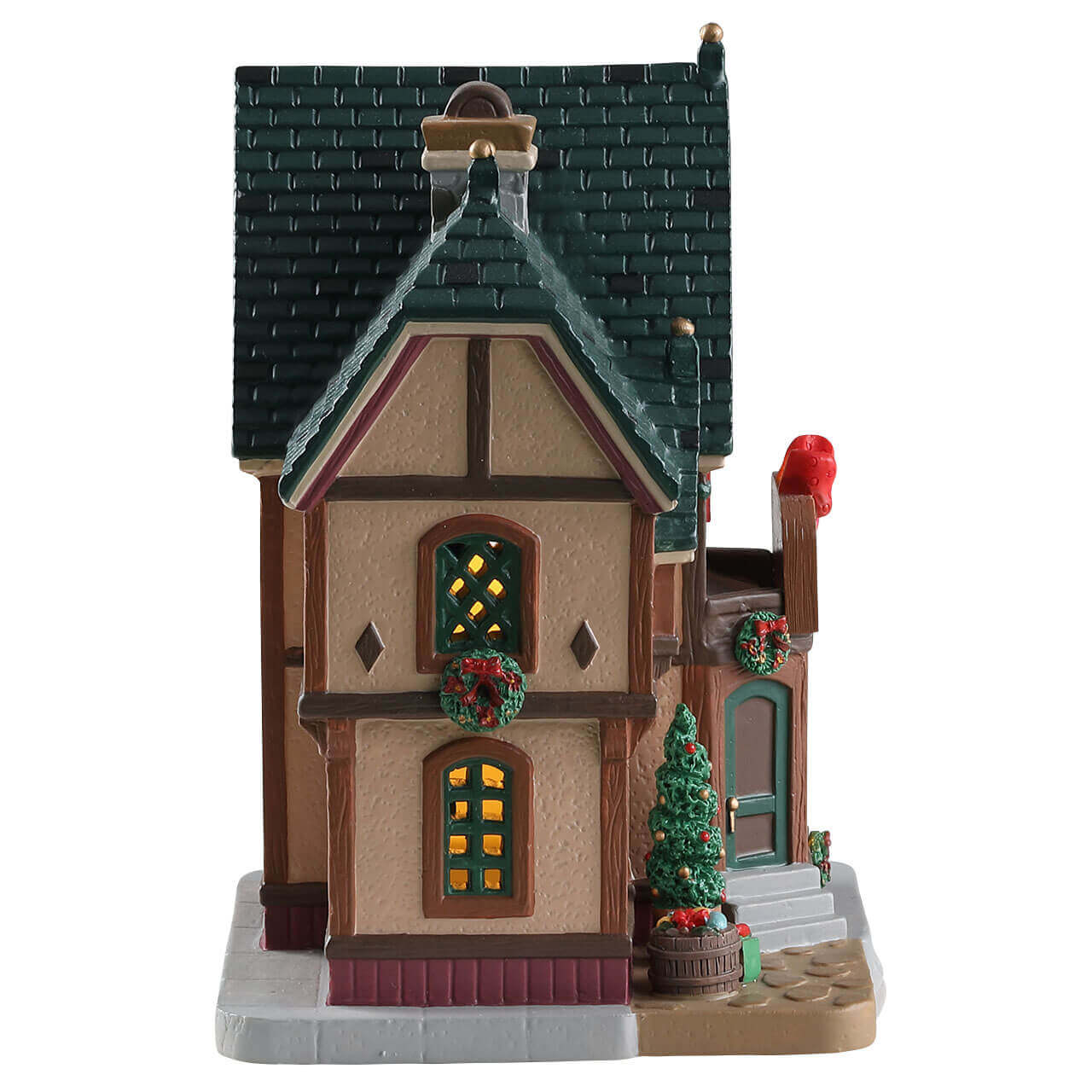 lemax-the-red-bow-christmas-shoppe-boutique-miniature-lumineuse-de-no-l image 3